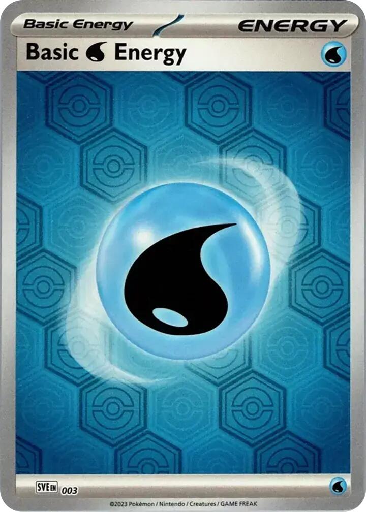 Basic Water Energy [Scarlet & Violet: Shrouded Fable] | Good Games North