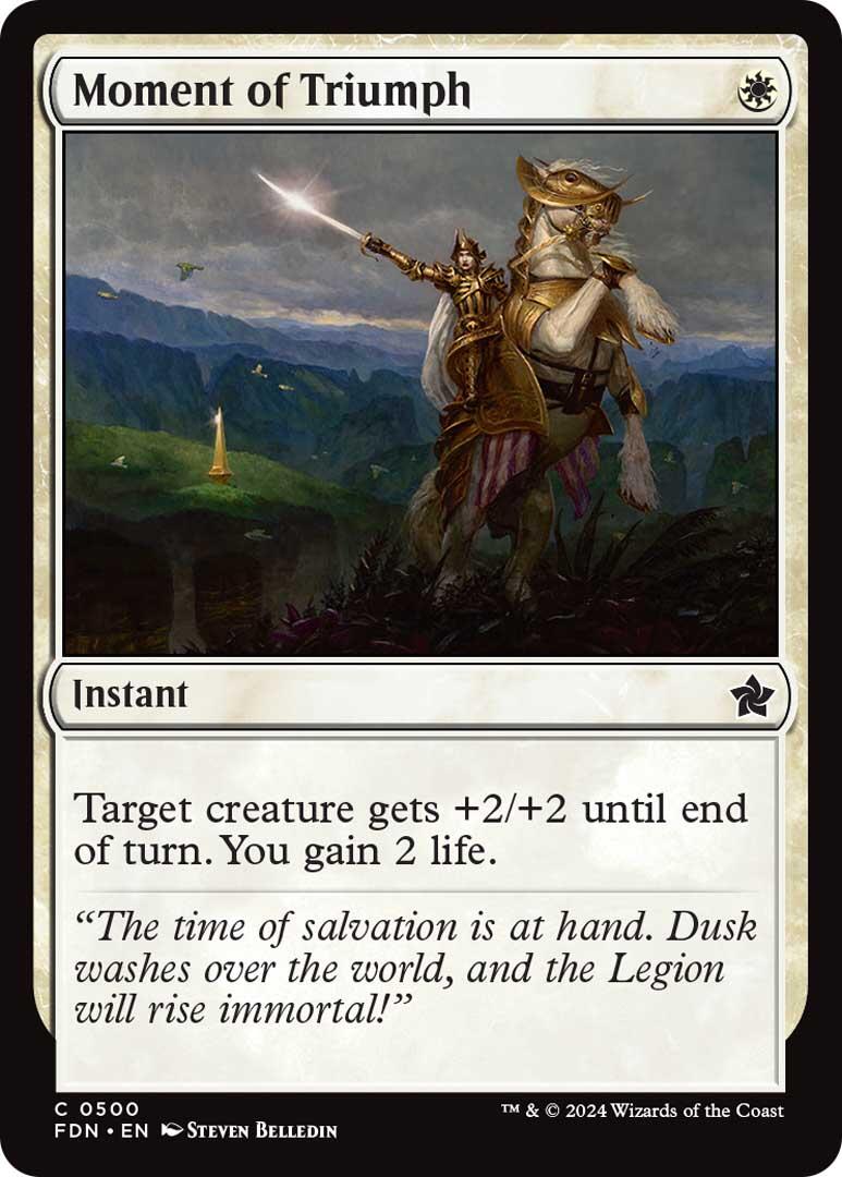 Moment of Triumph [Foundations] | Good Games North