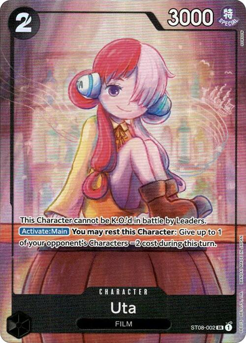 Uta (ST08-002) (Premium Card Collection -Uta-) [One Piece Promotion Cards] | Good Games North