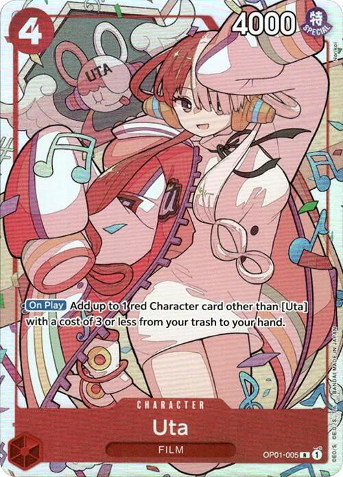 Uta (OP01-005) (Premium Card Collection -Uta-) [One Piece Promotion Cards] | Good Games North