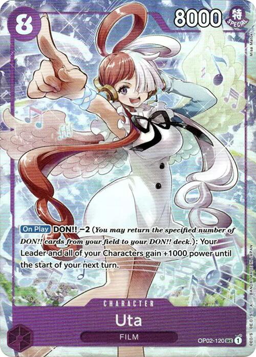 Uta (OP02-120) (Premium Card Collection -Uta-) [One Piece Promotion Cards] | Good Games North