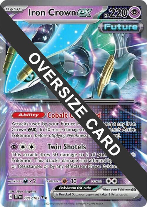 Iron Crown ex (081) (Jumbo Card) [Scarlet & Violet: Black Star Promos] | Good Games North