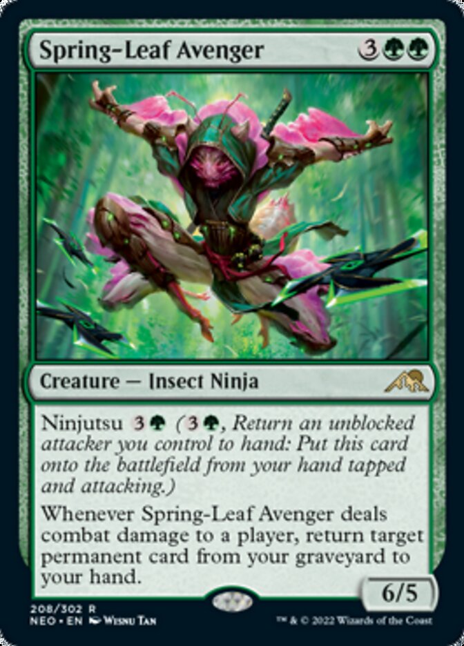 Spring-Leaf Avenger [Kamigawa: Neon Dynasty] | Good Games North