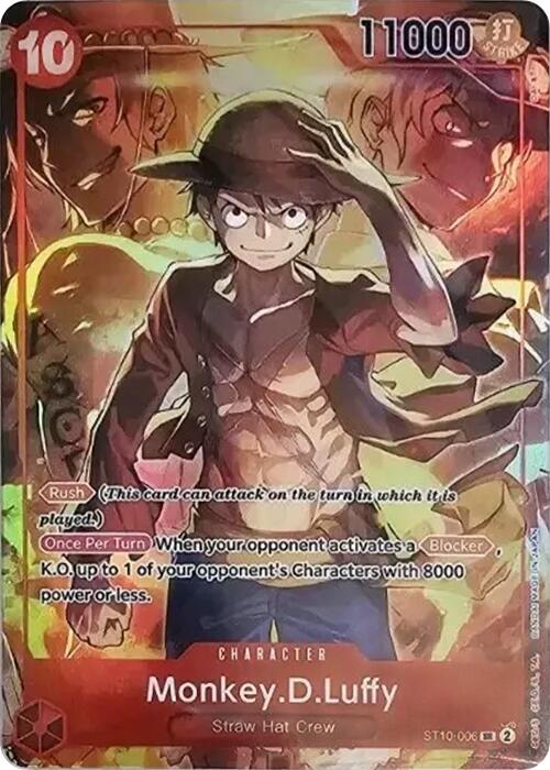 Monkey.D.Luffy (Treasure Booster Set) [One Piece Promotion Cards] | Good Games North