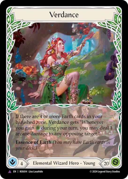 Verdance (Marvel) [ROS014] (Rosetta)  Cold Foil | Good Games North