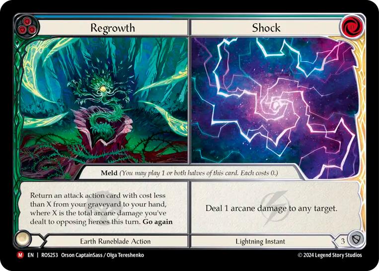 Regrowth // Shock [ROS253] (Rosetta)  Rainbow Foil | Good Games North