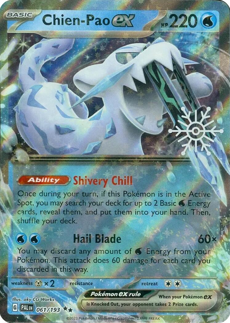 Chien-Pao ex (061/193) (Holiday Calendar) [Miscellaneous Cards] | Good Games North