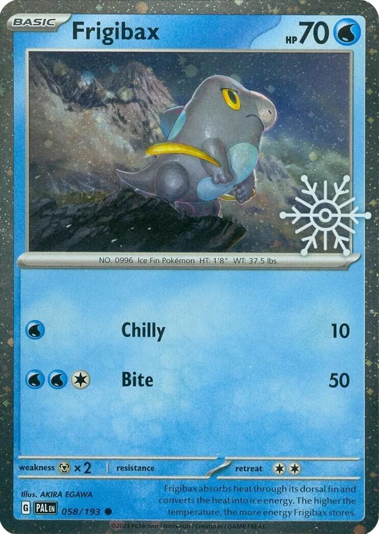 Frigibax (058/193) (Holiday Calendar) [Miscellaneous Cards] | Good Games North