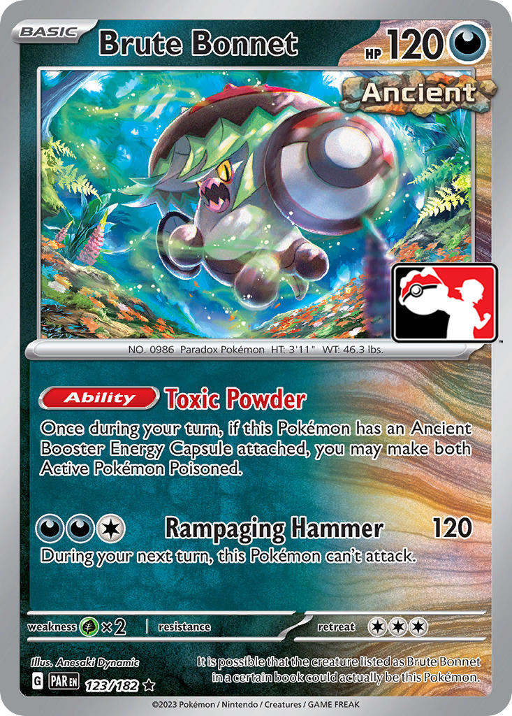 Brute Bonnet (123/182) [Prize Pack Series Five] | Good Games North