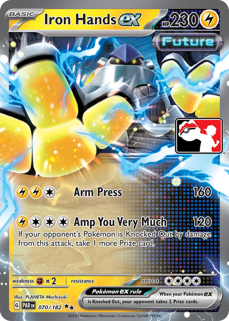 Iron Hands ex (070/182) [Prize Pack Series Five] | Good Games North