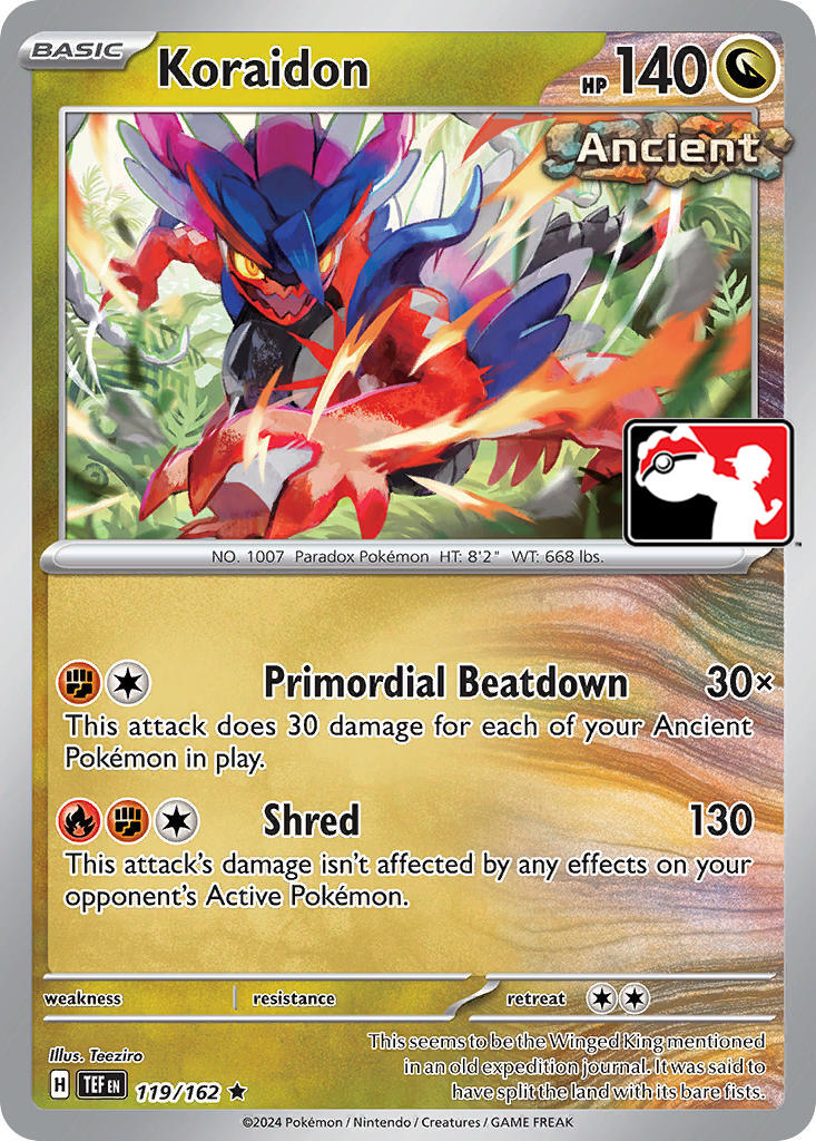 Koraidon (119/162) [Prize Pack Series Five] | Good Games North