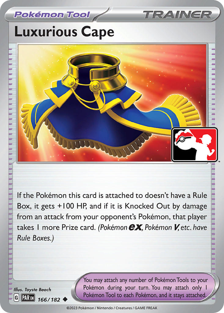 Luxurious Cape (166/182) [Prize Pack Series Five] | Good Games North