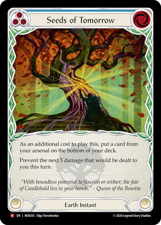Seeds of Tomorrow [ROS035] (Rosetta)  Rainbow Foil | Good Games North