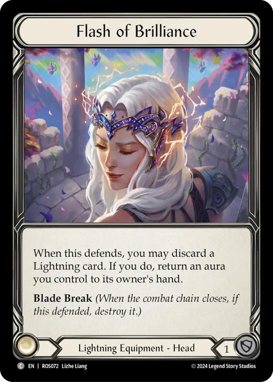 Flash of Brilliance [ROS072] (Rosetta)  Cold Foil | Good Games North