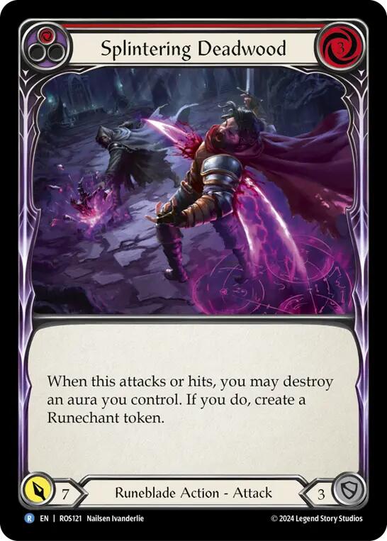 Splintering Deadwood (Red) [ROS121] (Rosetta) | Good Games North