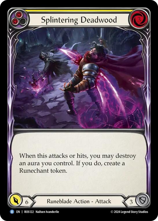 Splintering Deadwood (Yellow) [ROS122] (Rosetta) | Good Games North