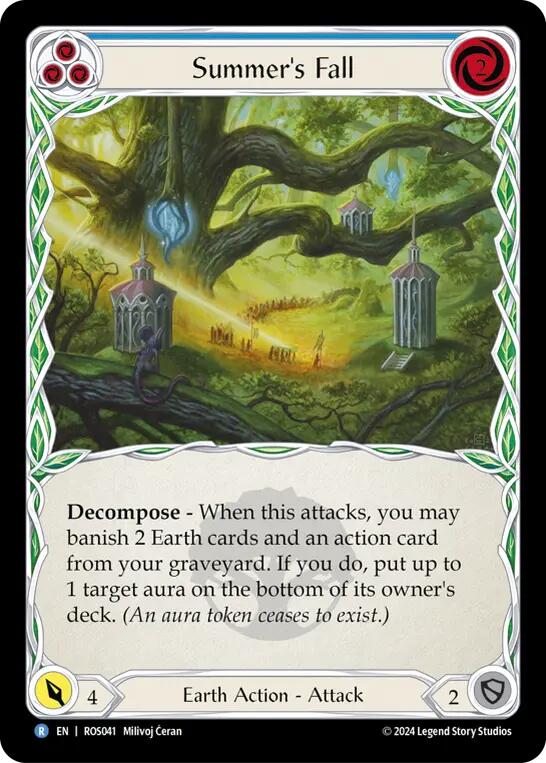 Summer's Fall (Blue) [ROS041] (Rosetta) | Good Games North