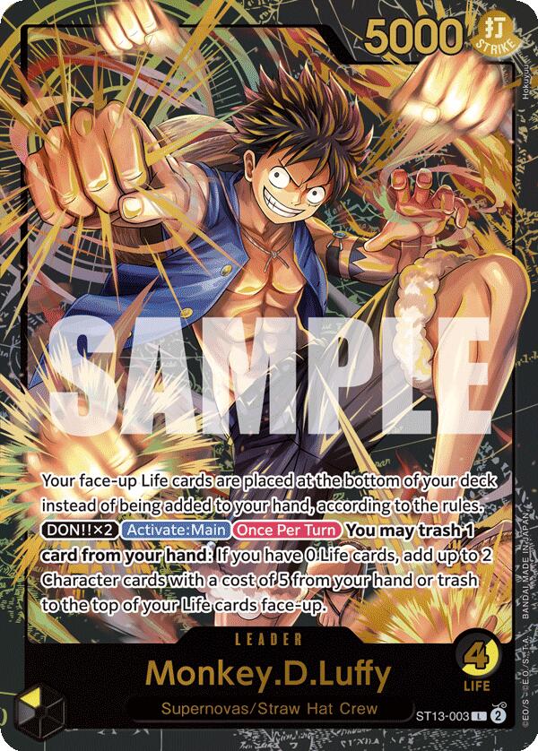 Monkey.D.Luffy (Premium Card Collection -Leader Collection-) [One Piece Promotion Cards] | Good Games North