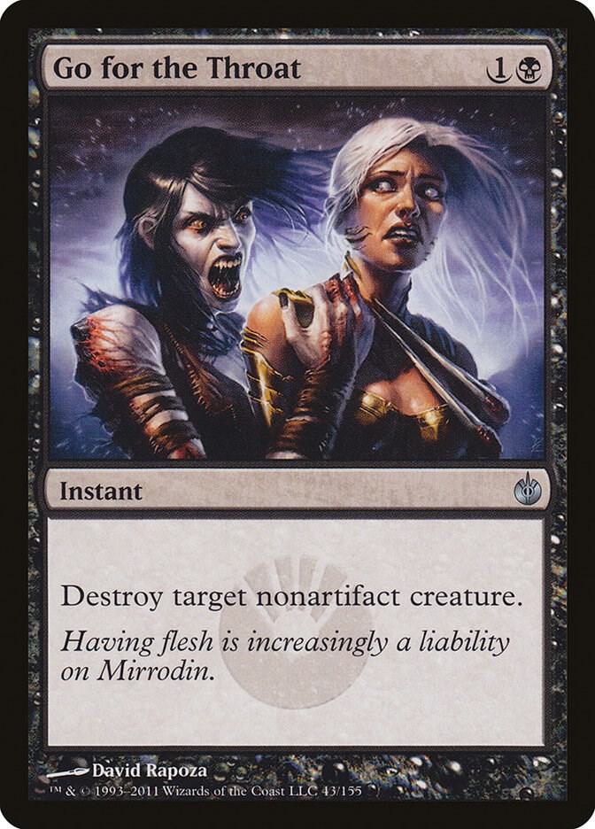 Go for the Throat (Mirrodin Besieged)  | Good Games North