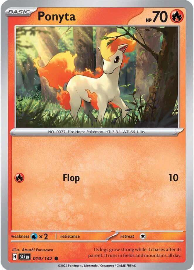 Ponyta (019/142) [Scarlet & Violet: Stellar Crown] | Good Games North