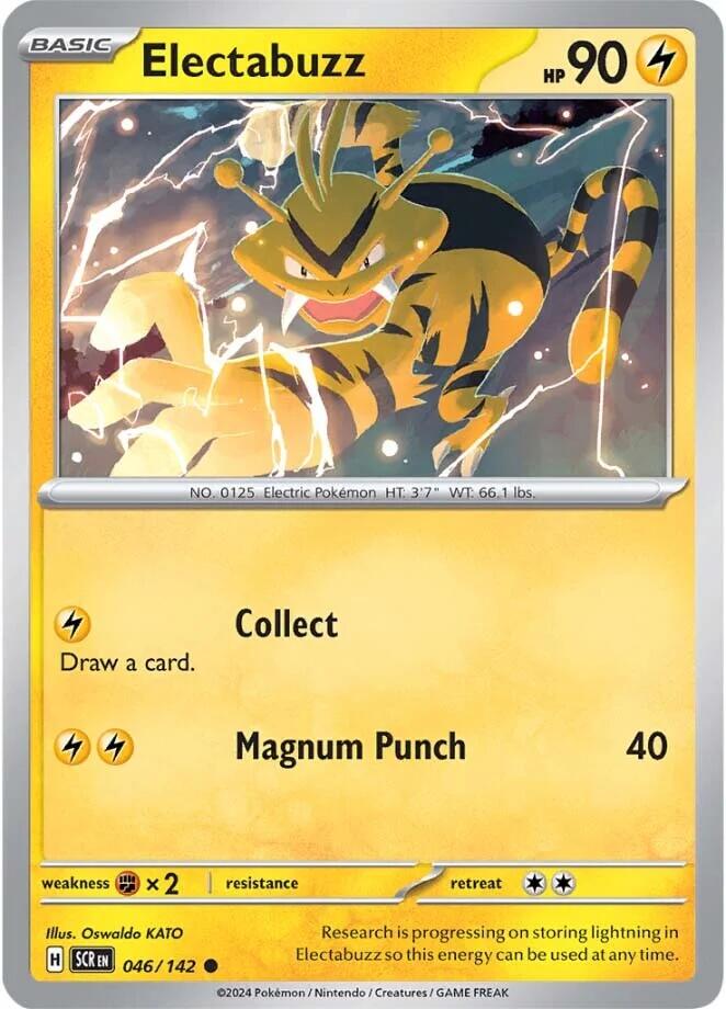 Electabuzz (046/142) [Scarlet & Violet: Stellar Crown] | Good Games North