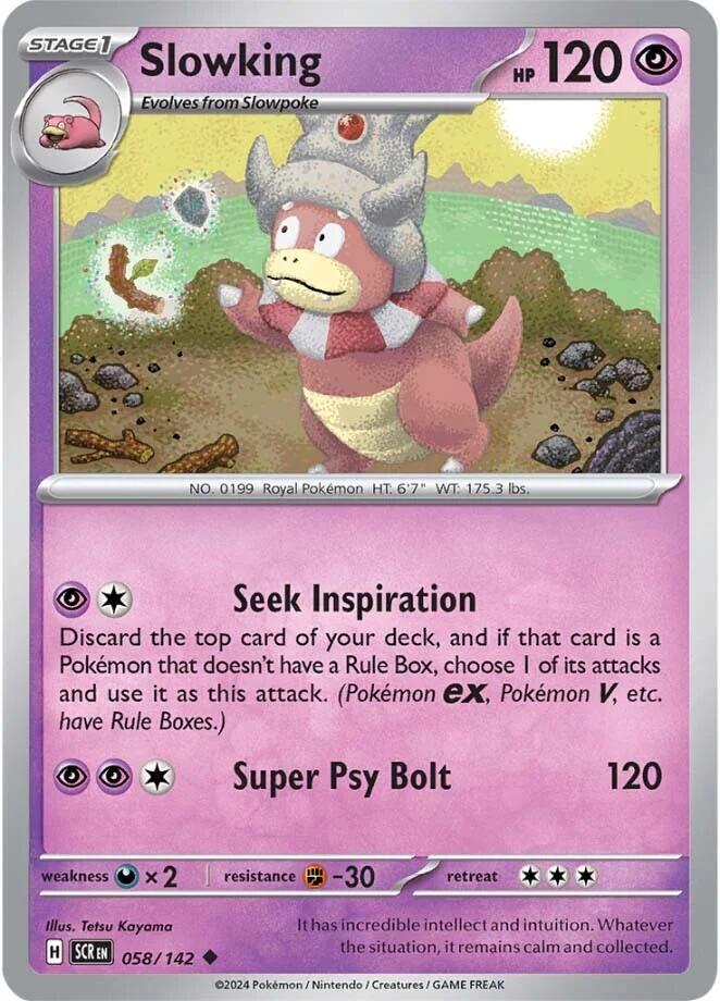 Slowking (058/142) [Scarlet & Violet: Stellar Crown] | Good Games North