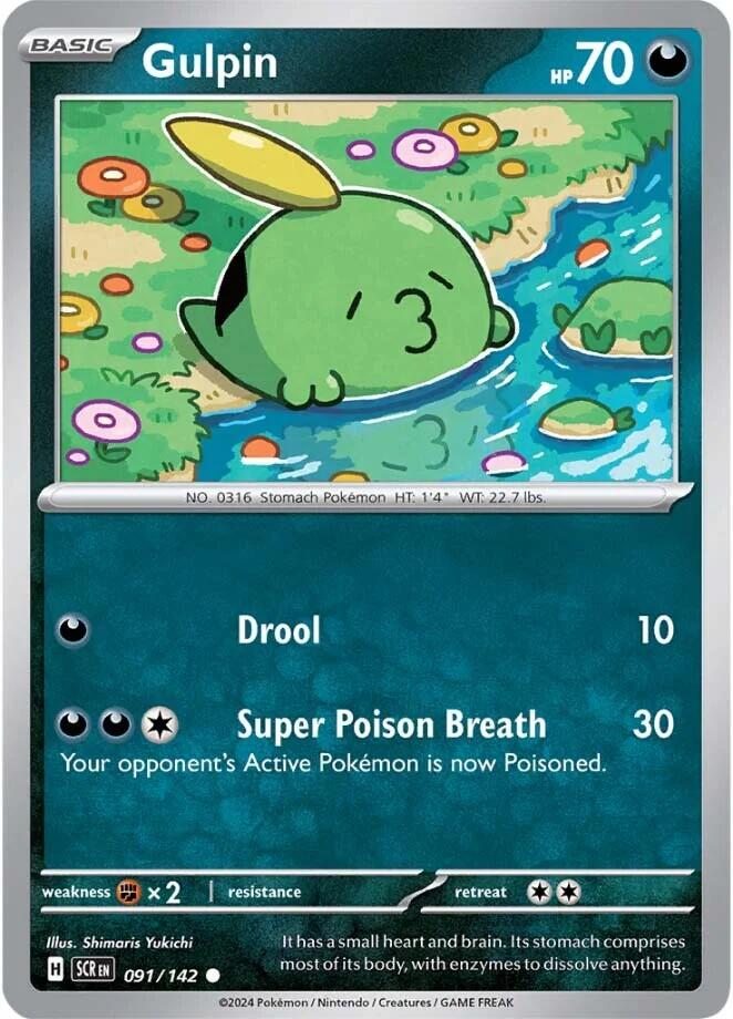 Gulpin (091/142) [Scarlet & Violet: Stellar Crown] | Good Games North
