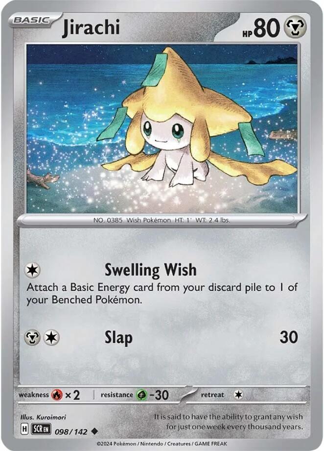 Jirachi (098/142) [Scarlet & Violet: Stellar Crown] | Good Games North