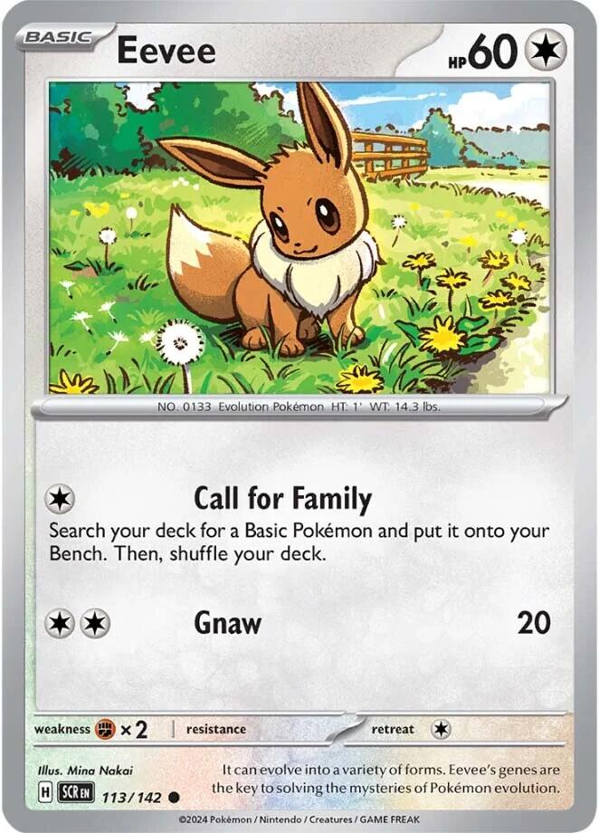 Eevee (113/142) [Scarlet & Violet: Stellar Crown] | Good Games North
