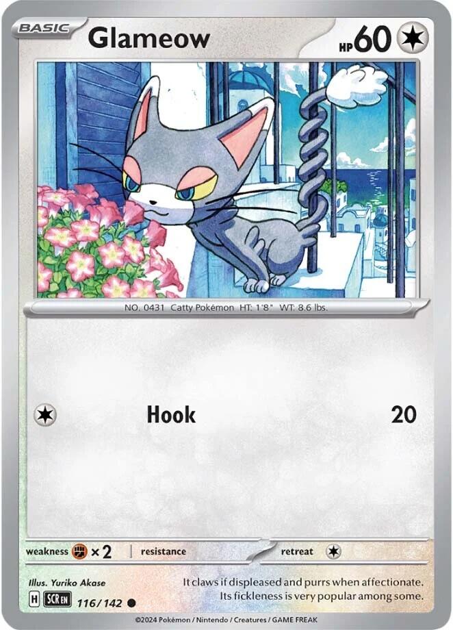 Glameow (116/142) [Scarlet & Violet: Stellar Crown] | Good Games North