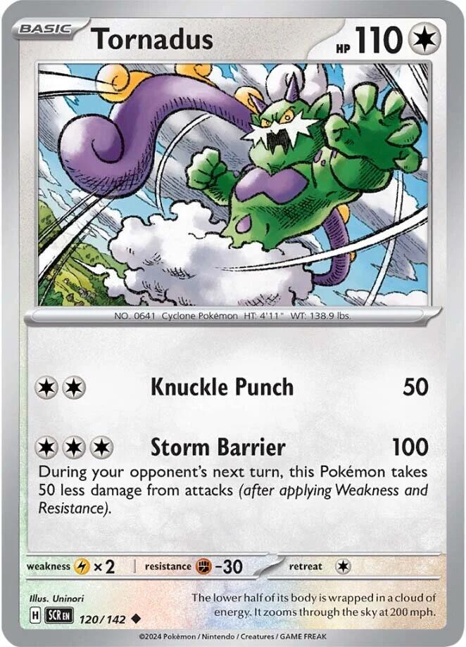 Tornadus (120/142) [Scarlet & Violet: Stellar Crown] | Good Games North