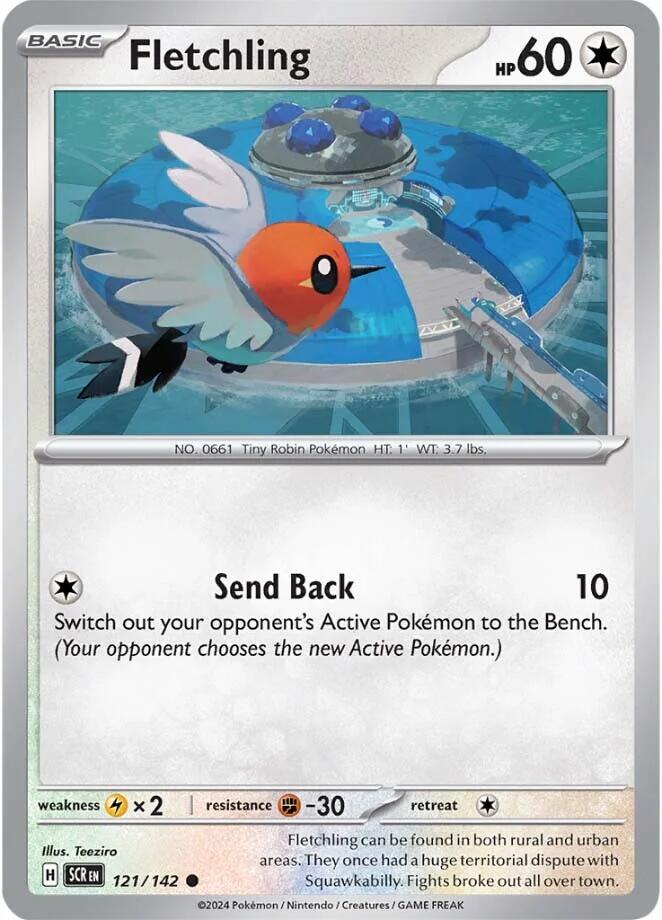 Fletchling (121/142) [Scarlet & Violet: Stellar Crown] | Good Games North