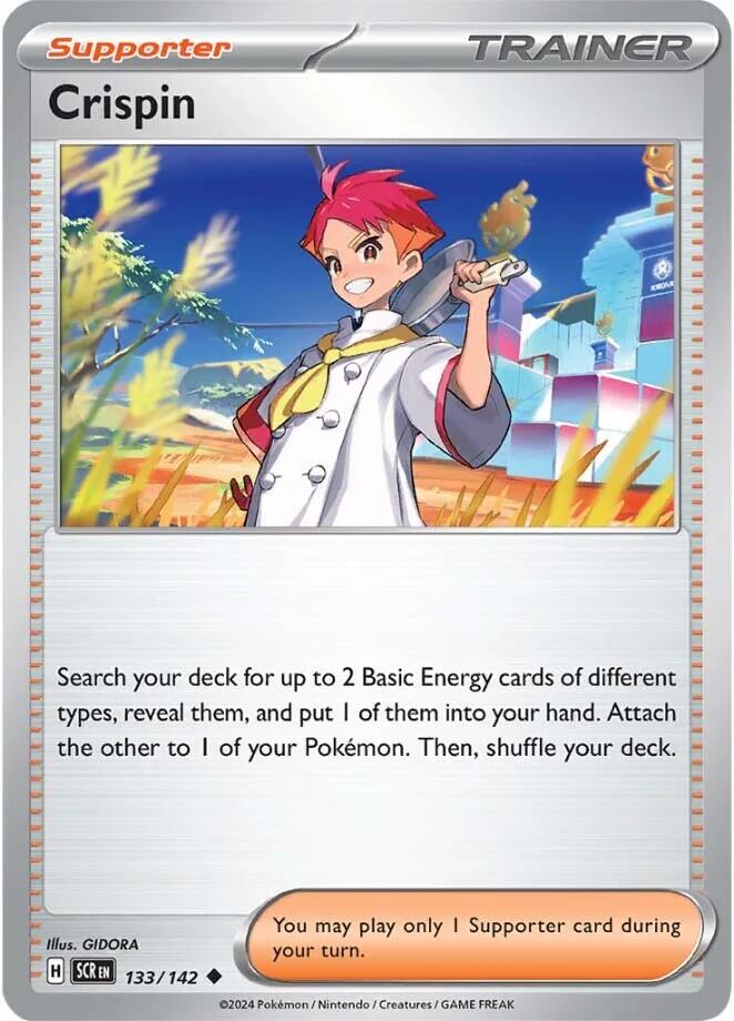 Crispin (133/142) [Scarlet & Violet: Stellar Crown] | Good Games North