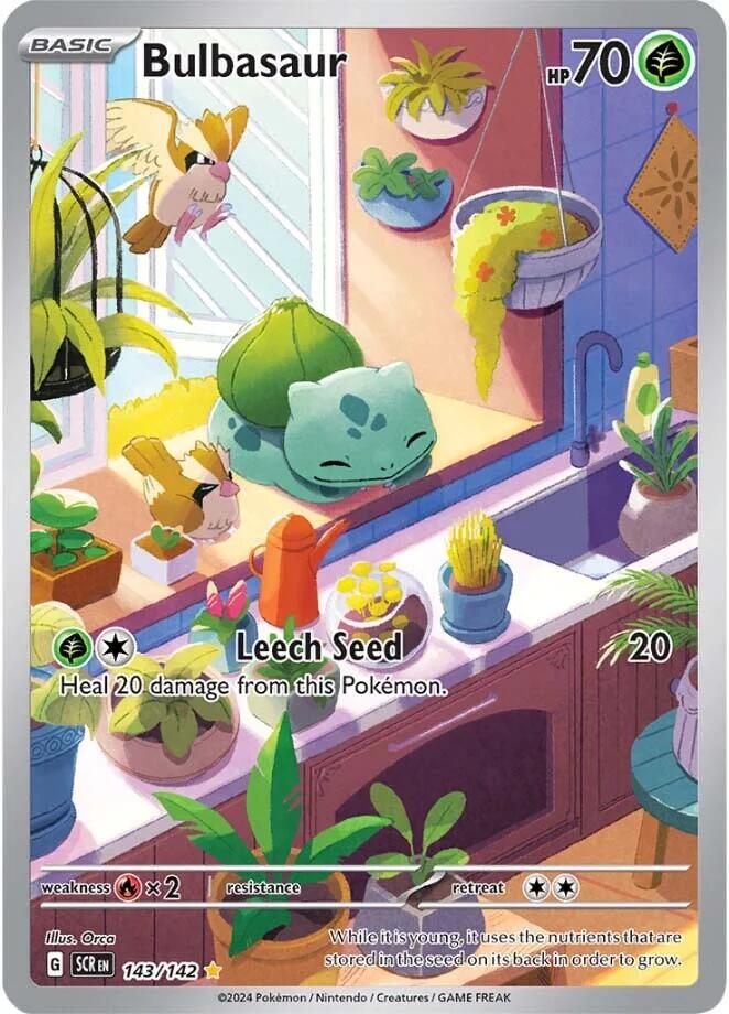 Bulbasaur (143/142) [Scarlet & Violet: Stellar Crown] | Good Games North