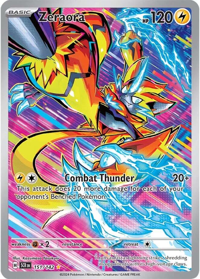 Zeraora (151/142) [Scarlet & Violet: Stellar Crown] | Good Games North