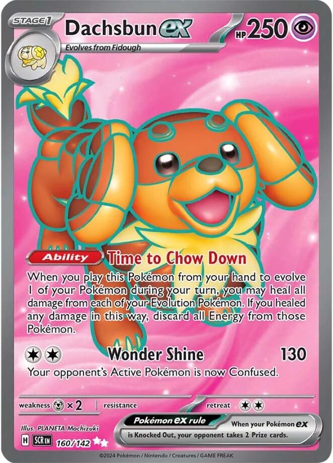 Dachsbun ex (160/142) [Scarlet & Violet: Stellar Crown] | Good Games North