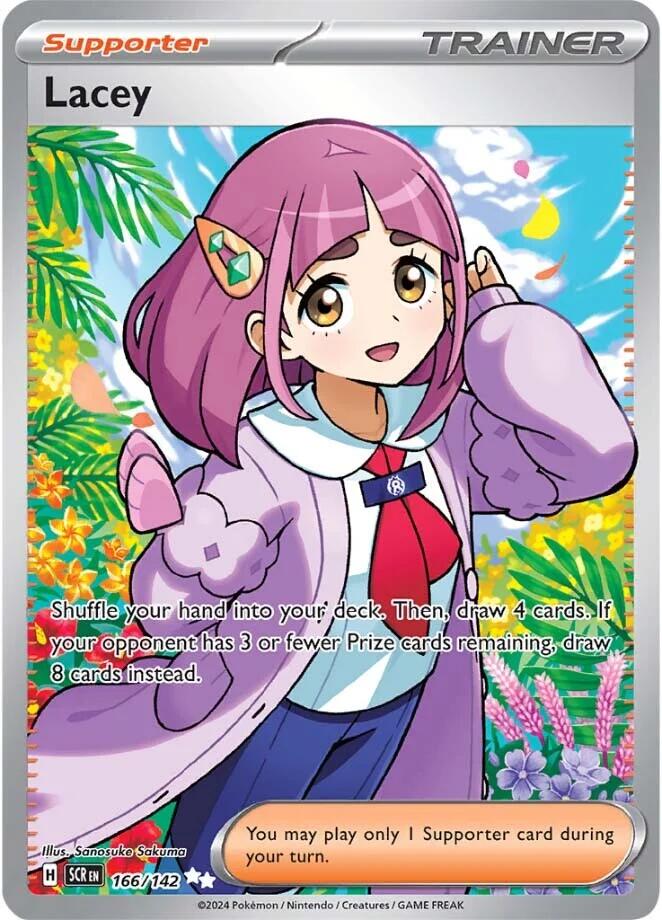 Lacey (166/142) [Scarlet & Violet: Stellar Crown] | Good Games North