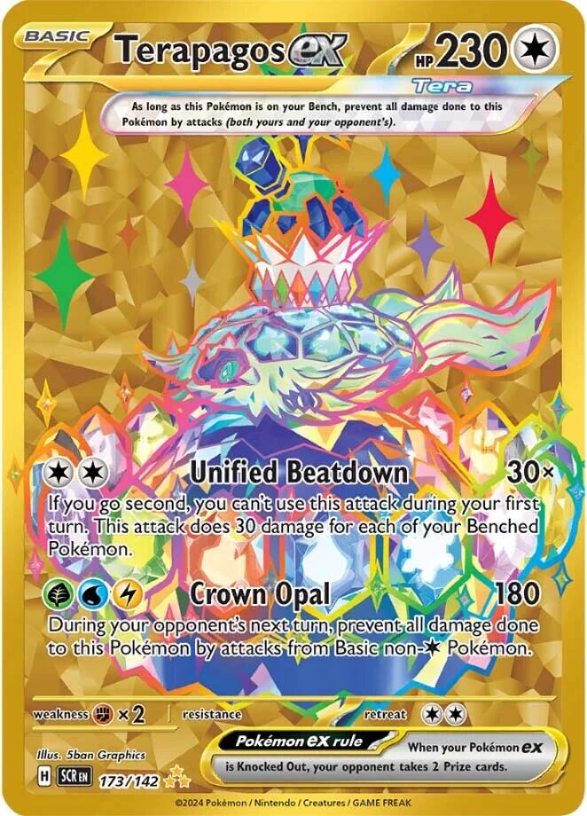 Terapagos ex (173/142) [Scarlet & Violet: Stellar Crown] | Good Games North