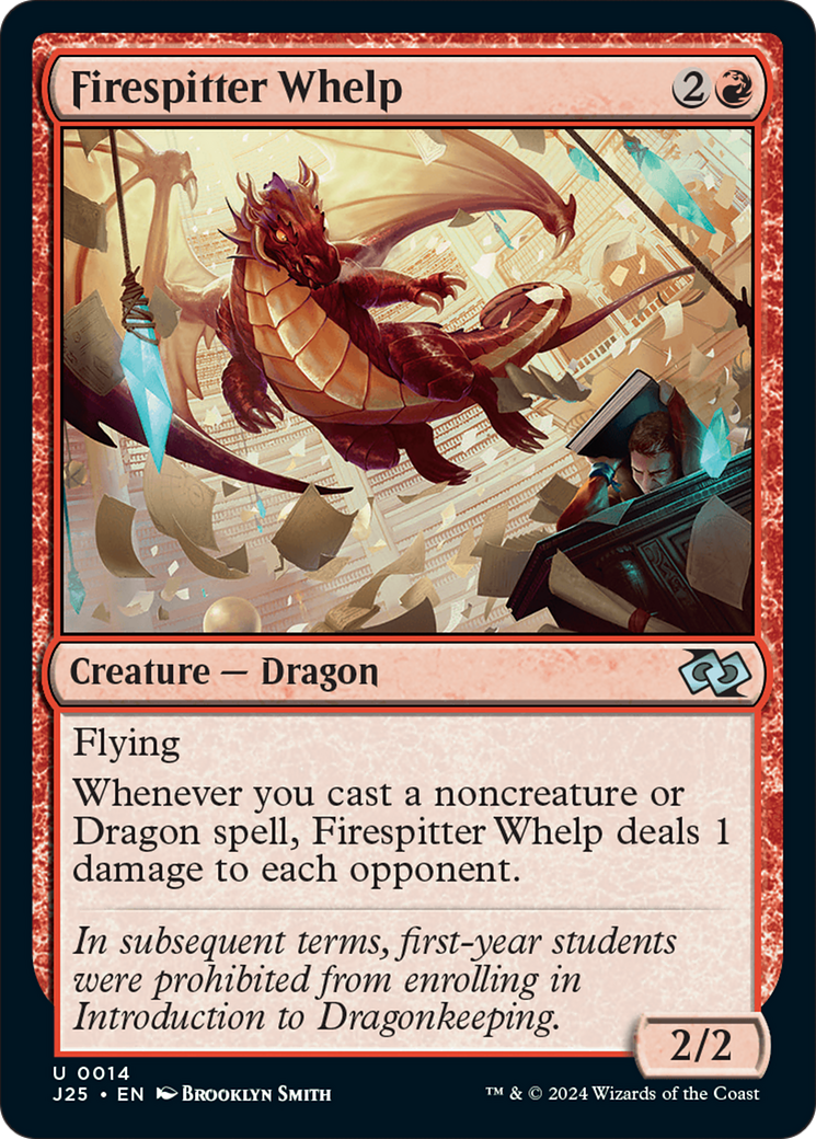 Firespitter Whelp [Foundations Jumpstart] | Good Games North