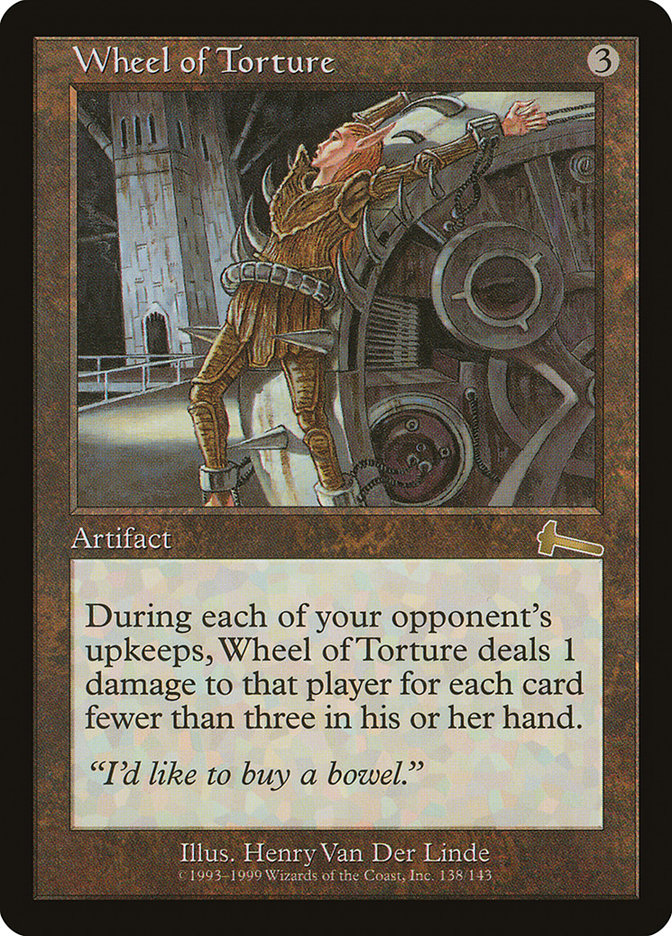 Wheel of Torture (Urza's Legacy)  - Foil | Good Games North