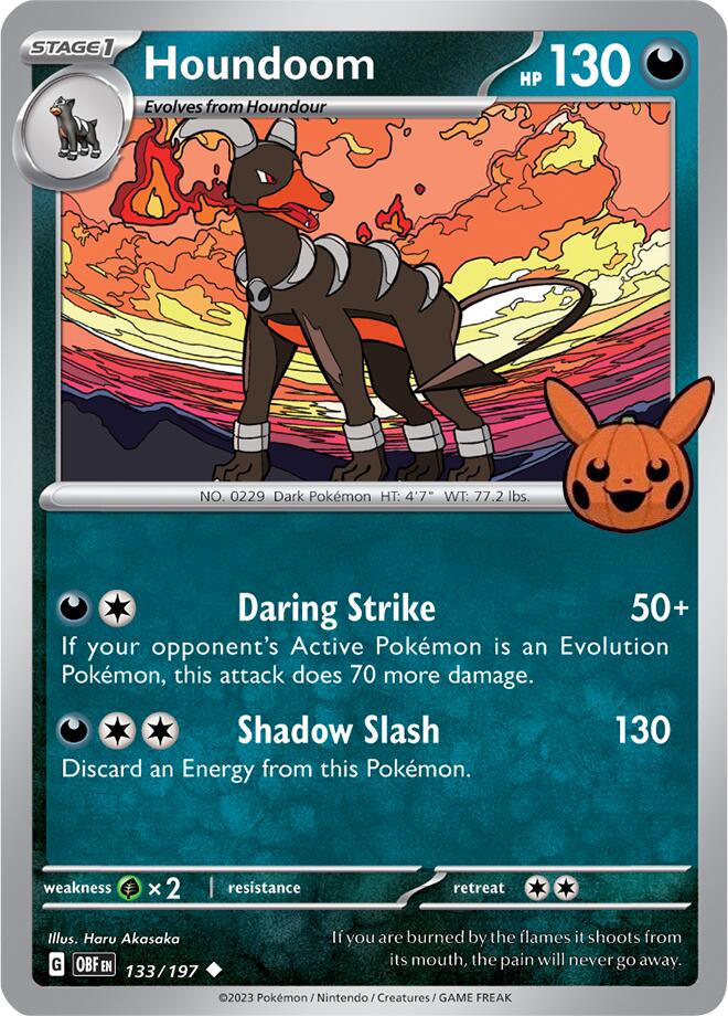 Houndoom (133/197) [Trick or Trade 2024] | Good Games North