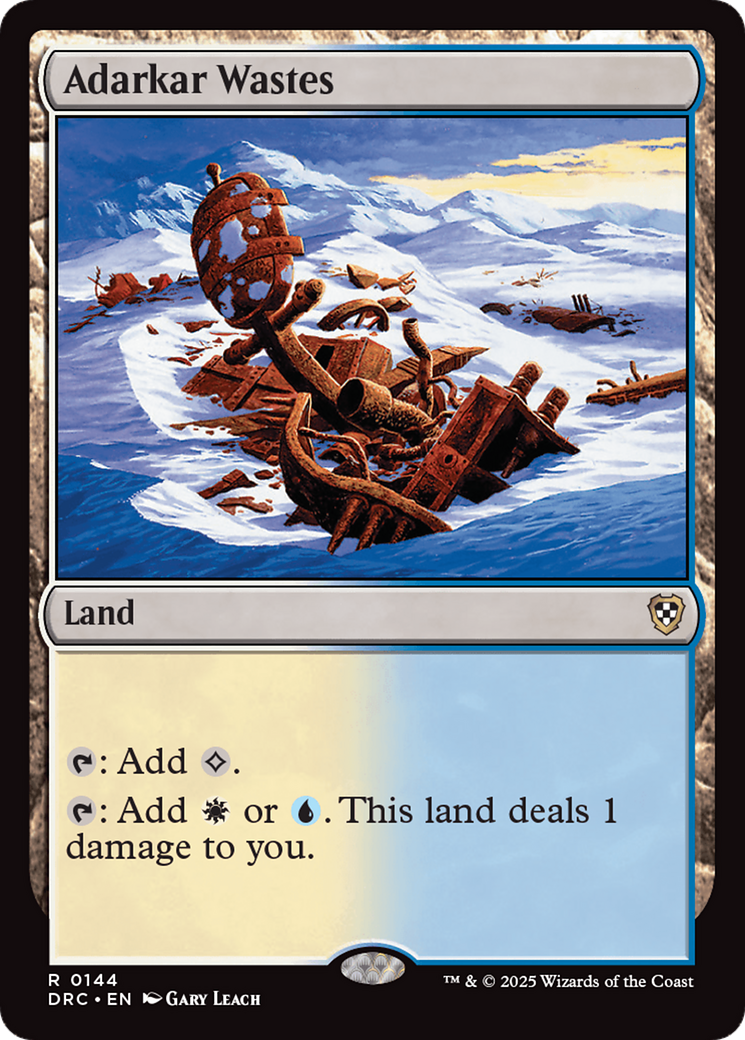 Adarkar Wastes [Aetherdrift Commander] | Good Games North