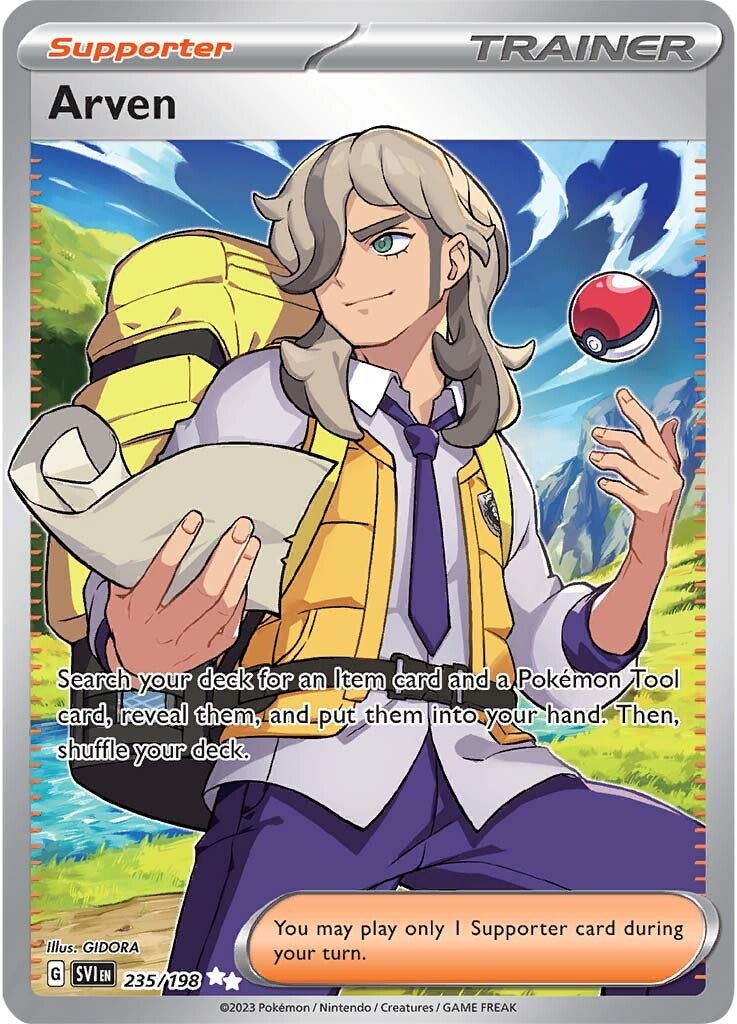 Arven (235/198) [Scarlet & Violet: Base Set] | Good Games North