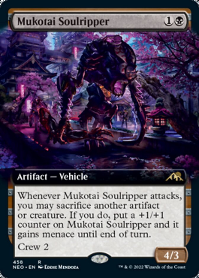 Mukotai Soulripper (Extended Art) [Kamigawa: Neon Dynasty] | Good Games North