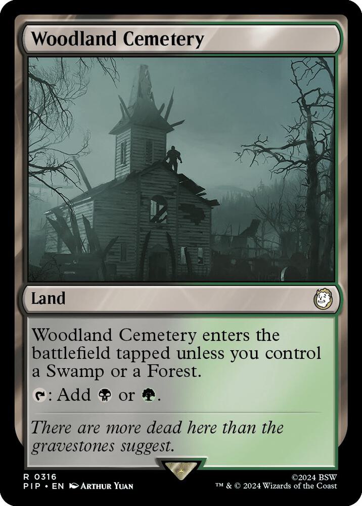Woodland Cemetery (Universes Beyond: Fallout)  | Good Games North