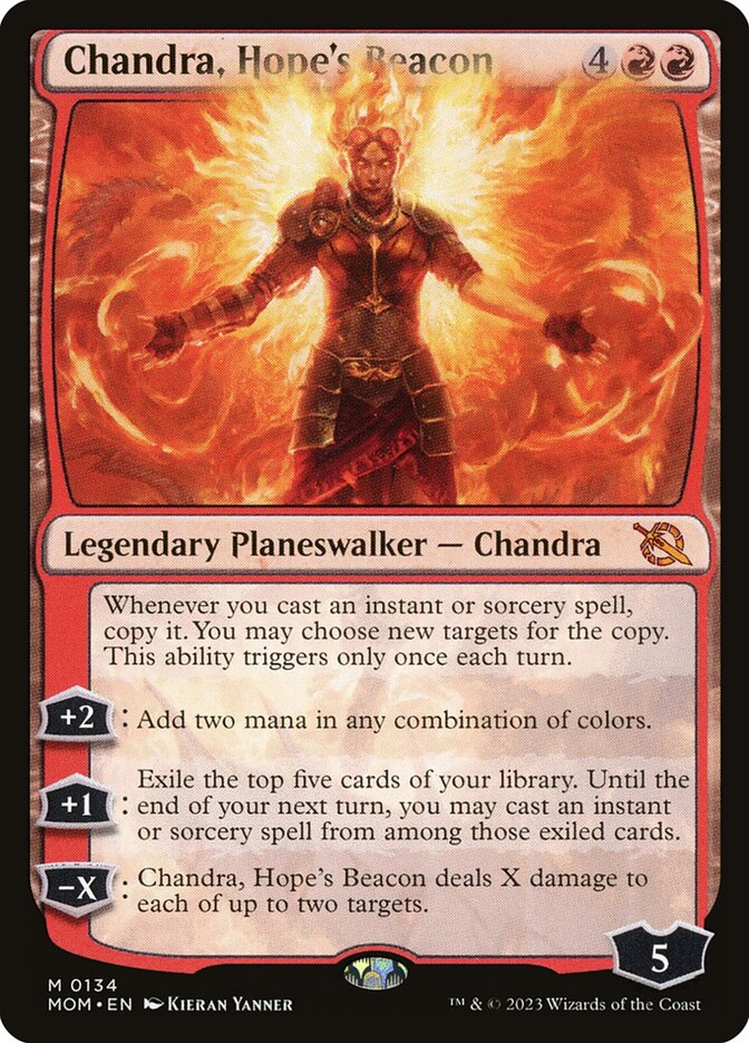 Chandra, Hope's Beacon (March of the Machine)  - Foil | Good Games North