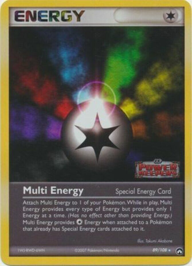 Multi Energy (89/108) (Stamped) [EX: Power Keepers] | Good Games North