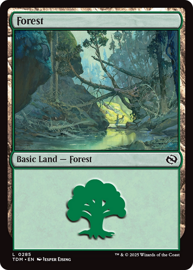 Forest (0285) [Tarkir: Dragonstorm] | Good Games North