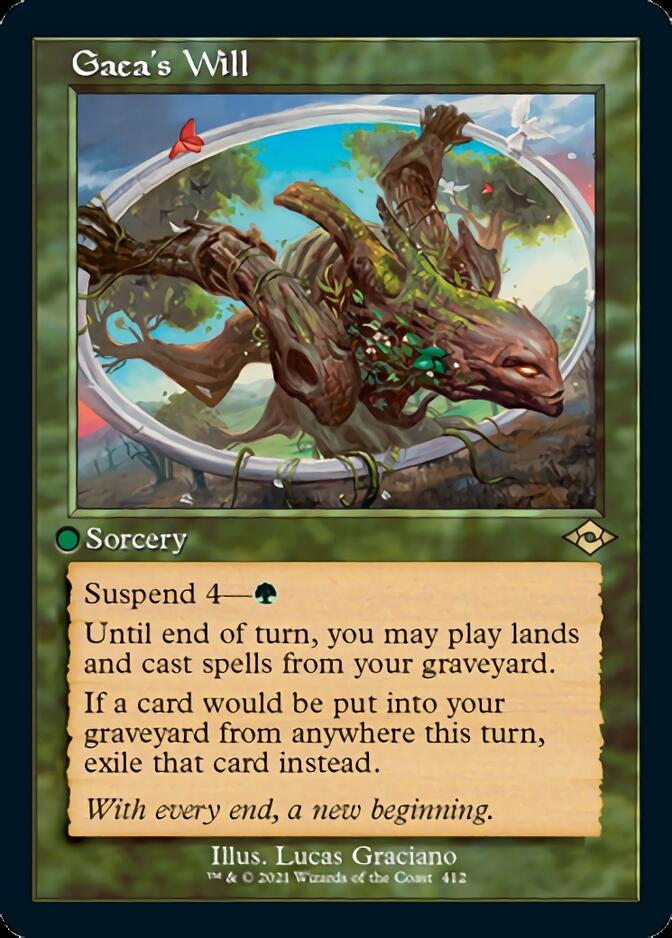 Gaea's Will (Retro Foil Etched) [Modern Horizons 2] | Good Games North