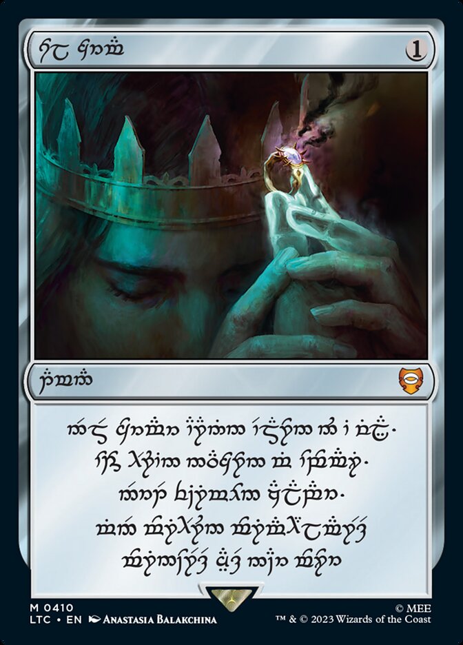 Sol Ring (410) (Human) [The Lord of the Rings: Tales of Middle-Earth Commander] | Good Games North